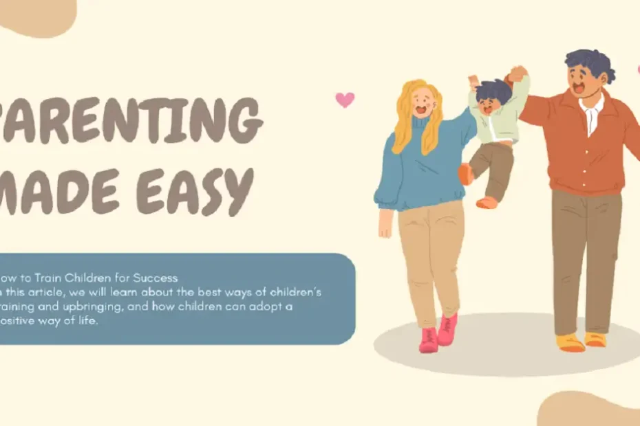 how to train children llblogkids